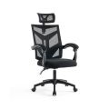 Scaun gaming negru din mesh, ergonomic si rabatabil OFF 434 - imaginea 1