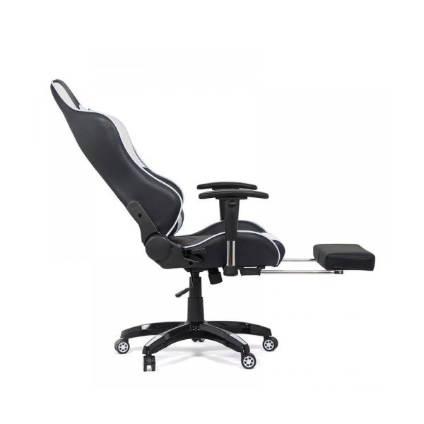 Scaun gaming recliner OFF 306 alb