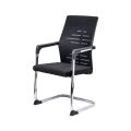 Scaun vizitator din mesh cu cadru tip sanie OFF 807 negru - imaginea 3