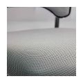 Scaun vizitatori gri deschis din mesh cu cadru metalic tip sanie, stabil HRC 613F - imaginea 3
