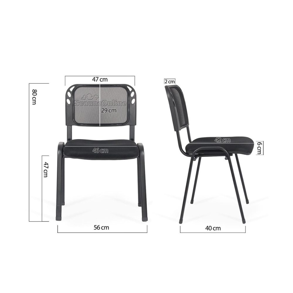 Scaune de conferinta HRC 600 negru