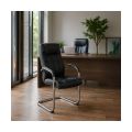 Scaune de vizitatori OFF 8115 negru - imaginea 3
